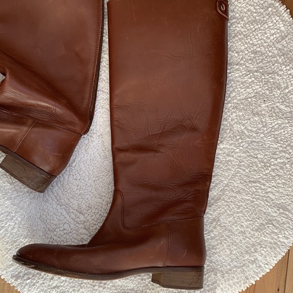 BEAUTIFUL JCREW CARAMEL BROWN BOOTS - Picture 2 of 4